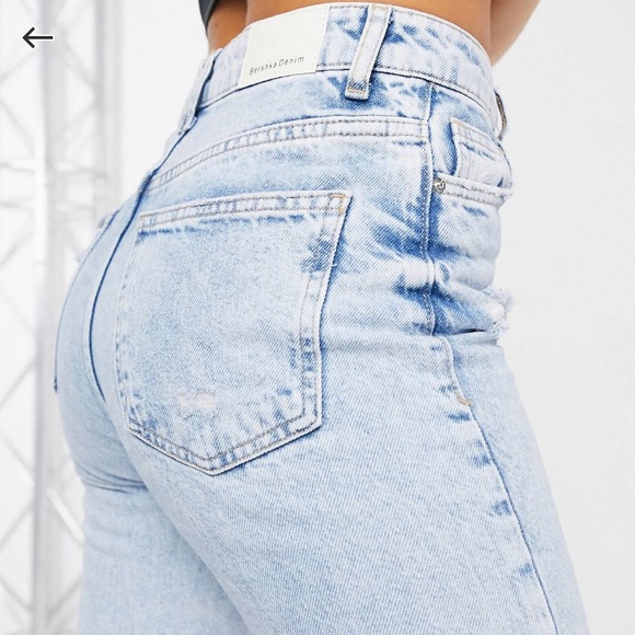 High rise straight jeans. - Picture 3 of 4